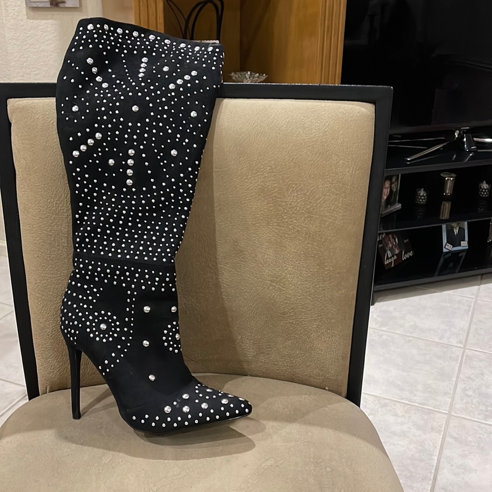 New Sexy Studded Boots